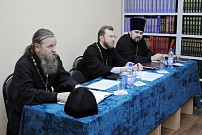 Защита дипломов выпускников Вятского Духовного училища. Ноябрь 2014 г. 