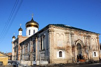 Всенощное бдение в Духовском соборе города Слободского - 06.04.2021