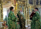 В День Святой Троицы митрополит Марк возглавил Божественную литургию и великую вечерню в Успенском кафедральном соборе