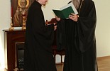 Вручение дипломов выпускникам Вятского Духовного училища. Ноябрь 2014 г