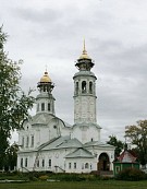 Храм Троицы Живоначальной с. Макарье стал златоглавым