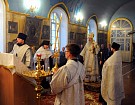 Митрополит Вятский и Слободской Марк возглавил служение всенощного бдения в Спасском храме села Спасо-Талицы
