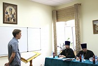 Вступительные экзамены в Вятское Духовное училище (сентябрь, 2017 год)