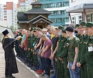 Благословение воинов на достойное служение Отечеству
