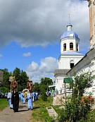 Праздничные богослужения в честь святого образа Матери Божией «Достойно есть» состоялись в храме Рождества Пресвятой Богородицы пгт Нижнеивкино